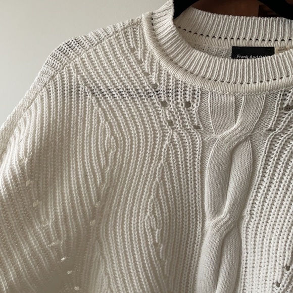 Cable Knit Crop Sweater - Picture 5 of 5